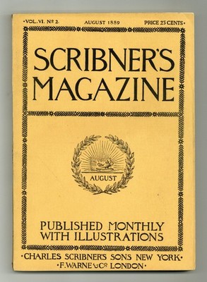 Scribner's Magazine Vol. 6 #2 VG/FN 5.0 1889 Low Grade