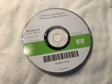Windows HP Officejet 7300/7400 Series Printer Driver PhotoSmart 2600 CD Disc