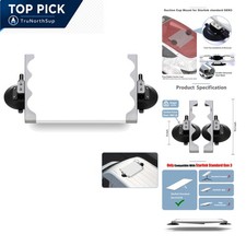 600LB Vacuum Suction Cup Mount for Starlink Gen 3 4X RV Sailing Glass Roof