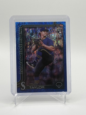 #ad 2025 Topps #691 Troy Taylor Blue Holo Foil # 150 $2.00