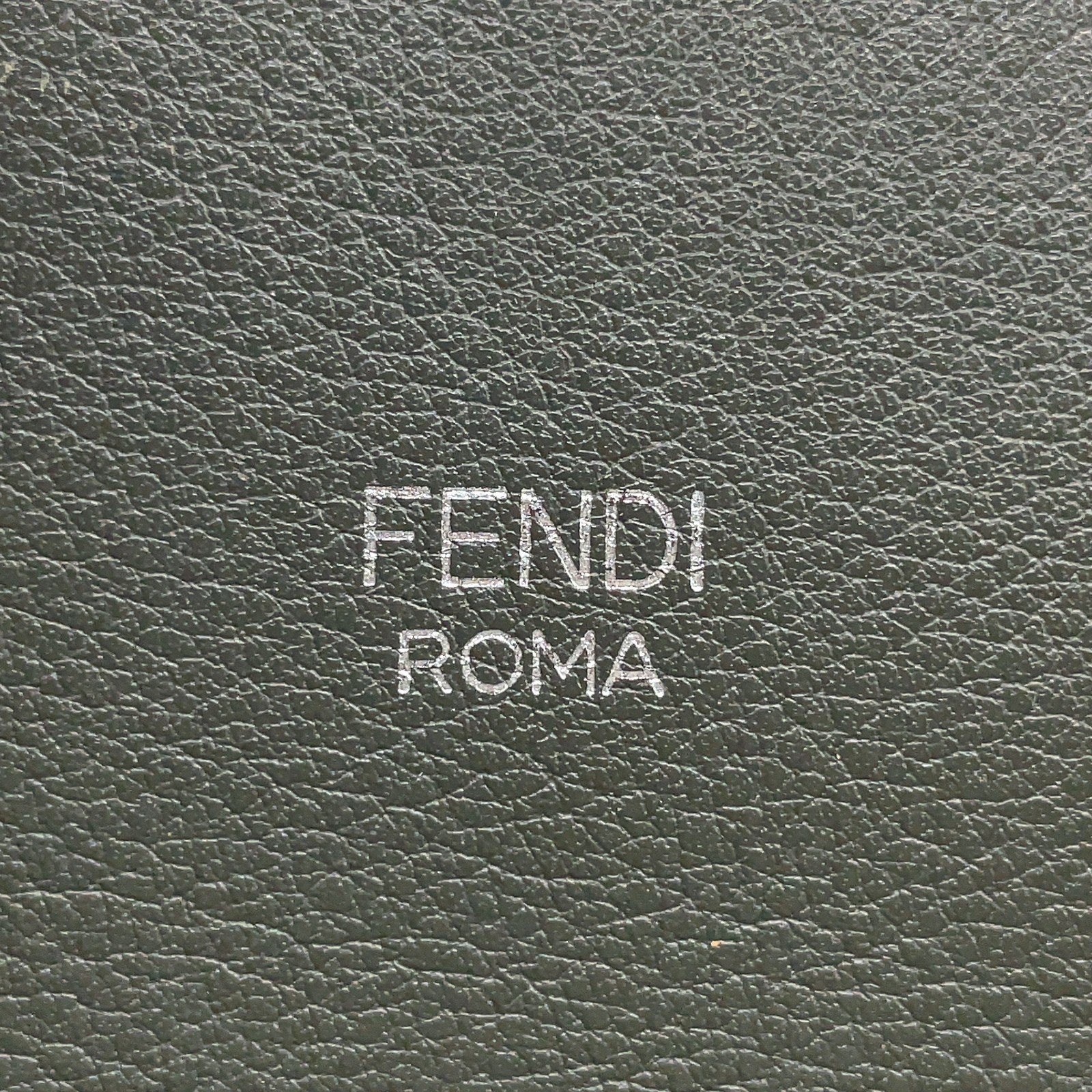 Auth Fendi By The Way Medium Python Pattern Leath… - image 4