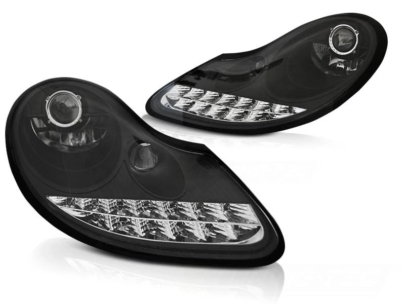 Faros Halógenos Negro para Porsche 911 996/Boxster 1996-2004 LED intermitente UE  Foto 2 de 4