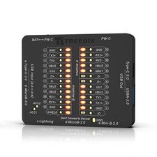 USB Cable Tester USB Cable Checker Data Wire Fast Detection for Type-C, USB-A 3.