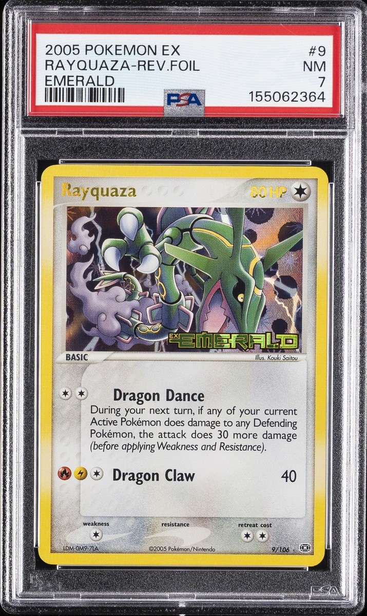 【英語版レックウザ エメラルドRayquaza 9/106 EX Emerald Rayquaza 9/106 Emerald Reverse Holo for sale online | eBay