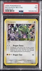2005 POKEMON EX EMERALD #9 RAYQUAZA-REVERSE FOIL PSA 7