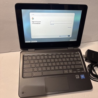 HP Chromebook X360 11 g1 EE Touch 2-in-1 Celeron 4GB RAM 32GB eMMC