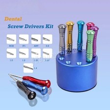 Dental Implant Screw Driver Stainless Steel Dentistry Tool Kit Micro Screwdriver