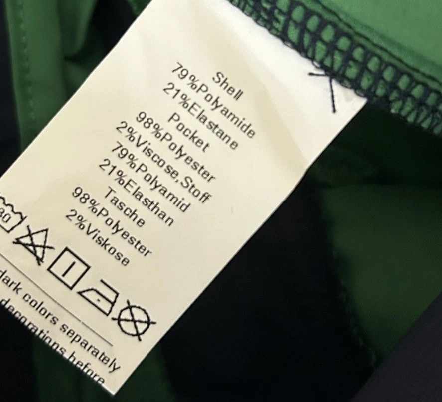 PJ Paul Jones 男式中号蓝色打褶弹力裤 — 第 4/4 张图片