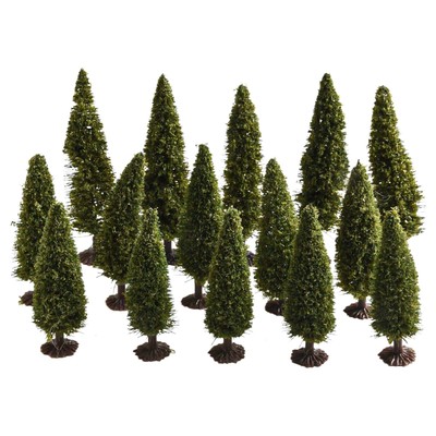 Innovative Miniatur Baum Auswahl geeignet für alle Arten von Modellen 15 Stück