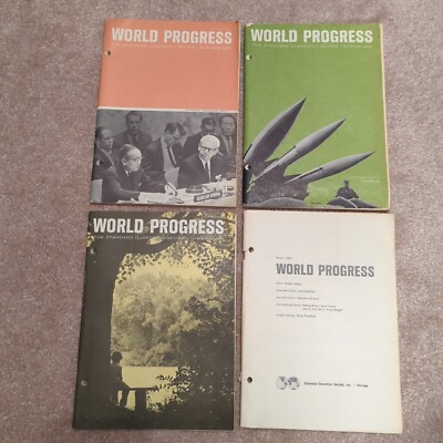 Lot 4 WORLD PROGRESS Standard Quarterly Review Spring Summer Autumn Winter 1965