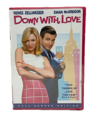 Down With Love Movie DVD 2003 20th Century Fox Widescreen Romantic Comedy New