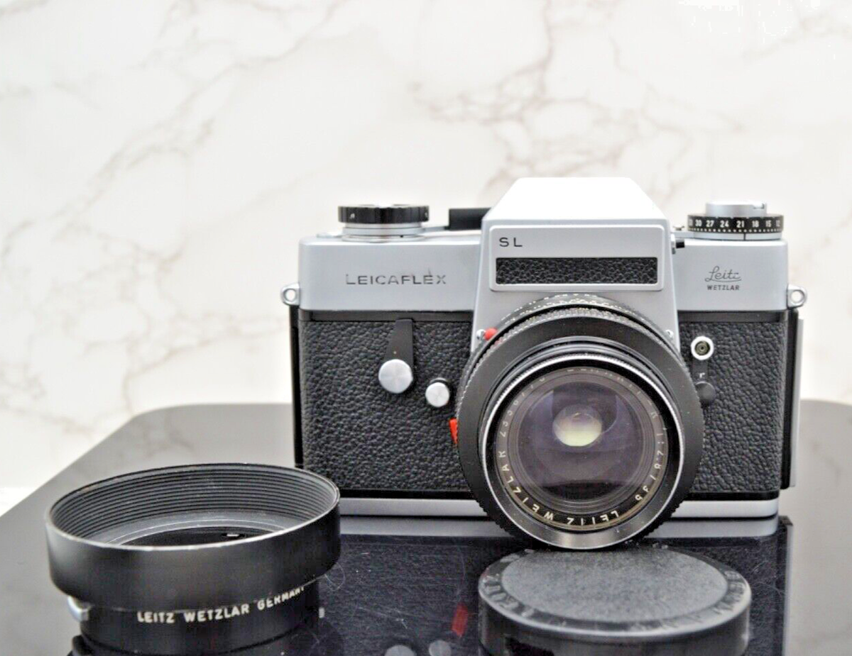 Leica Leicaflex SL 35mm SLR, W/ Leitz Elmarit-R 35mm lens