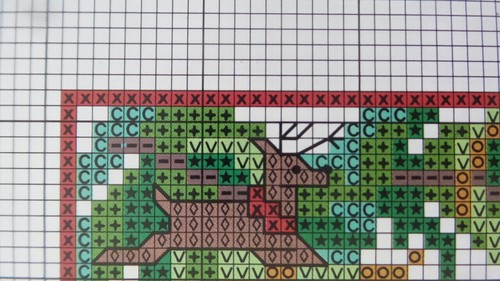 Cross Stitch Pattern O CHRISTMAS TREE Gracious Evergreen Christmas Carol Verse - Picture 7 of 8