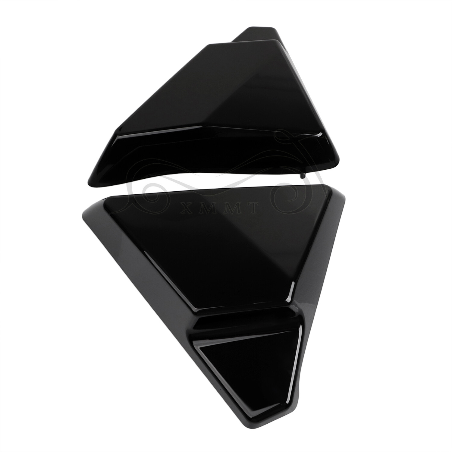 Gloss Black Left Right Side Cover Panels For Harley CVO Road Street Glide FLHX