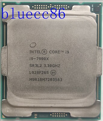 Intel I9-7900X SR3L2 3.3GHz 13.75MB Cache Ten Core LGA2066 140W