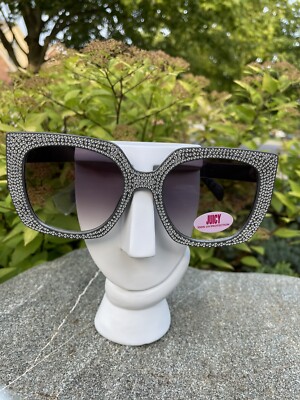 54 mm Juicy JACIRA Designer Sunglasses Grey/Square Frame