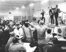 Famous Country Singer JOHNNY CASH Glossy 8x10 Photo Folsom Prison Print Poster