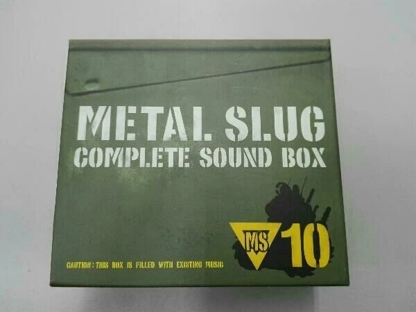 METAL SLUG COMPLETE SOUND BOX Limited Edition CD SNK No Booklet | eBay