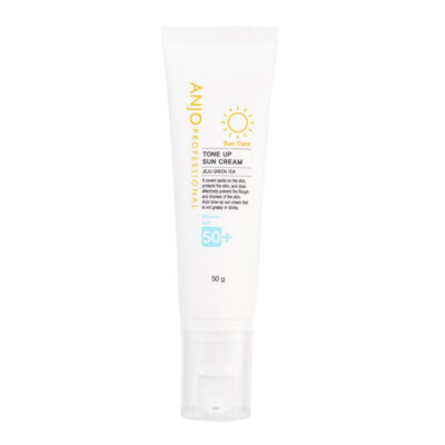 ANJO Tone Up Sun Cream SPF50+ PA+++ 50 g, Korean Cosmetics, Kbeauty, sample