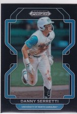 Danny Serretti - Black Refractor - 2022 Panini Prizm Draft Picks