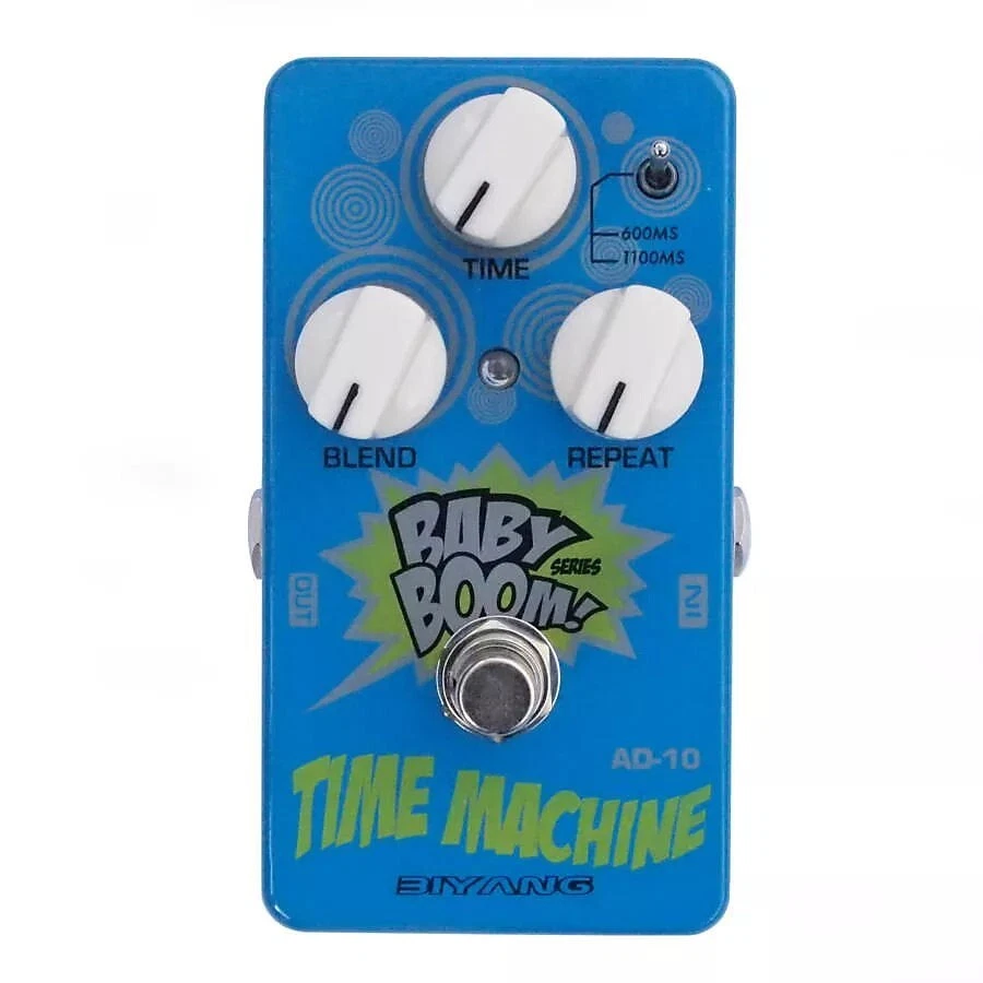 Biyang Time Machine AD-10 Analógico Retraso 1100ms Efecto Pedal Baby Boom Series Foto 3 de 4
