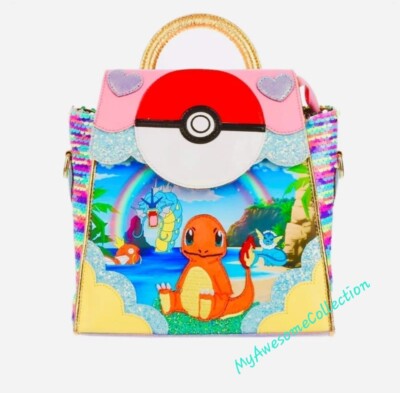 Pokemon x Irregular Choice Trainers Club Convertible Backpa Rainbow RareSold Out