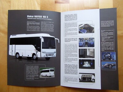 Broshüre, Prospekt, Reisebus, OTOKAR NAVIGO, 4 Seiten, 2005, TOP ZUSTAND