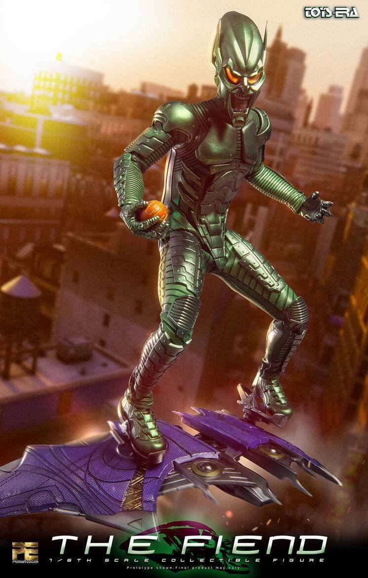 New TOYS ERA PE007 1/6 The Fiend Spider-man Green Goblin 12