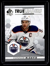 2022-23 SP Authentic True Leaders Connor McDavid Edmonton Oilers #TL-9