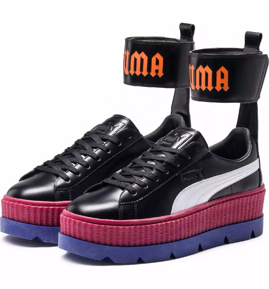 PUMA x FENTY Rihanna Ankle Strap Creeper Platform Sneakers Size 5.5