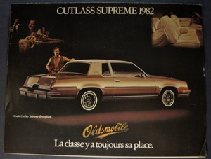 1982 oldsmobile cutlass supreme brochure folder nice original 82 french canadian ebay details about 1982 oldsmobile cutlass supreme brochure folder nice original 82 french canadian