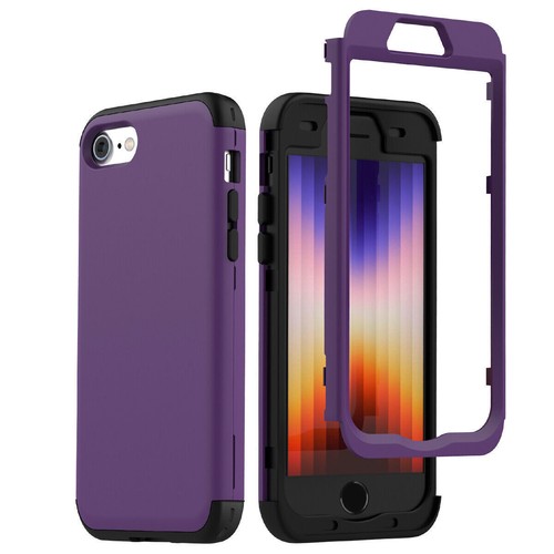 Für Apple iPhone SE 3. 2022 / 2. 2020 Hülle Hybrid Stoßfest Robust Cover - Bild 14 von 18