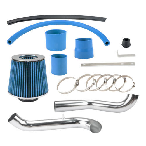 Blue Cold Air Intake System Kit fits 96-99 2000 1.6L Honda Civic Non-Vtec Engine