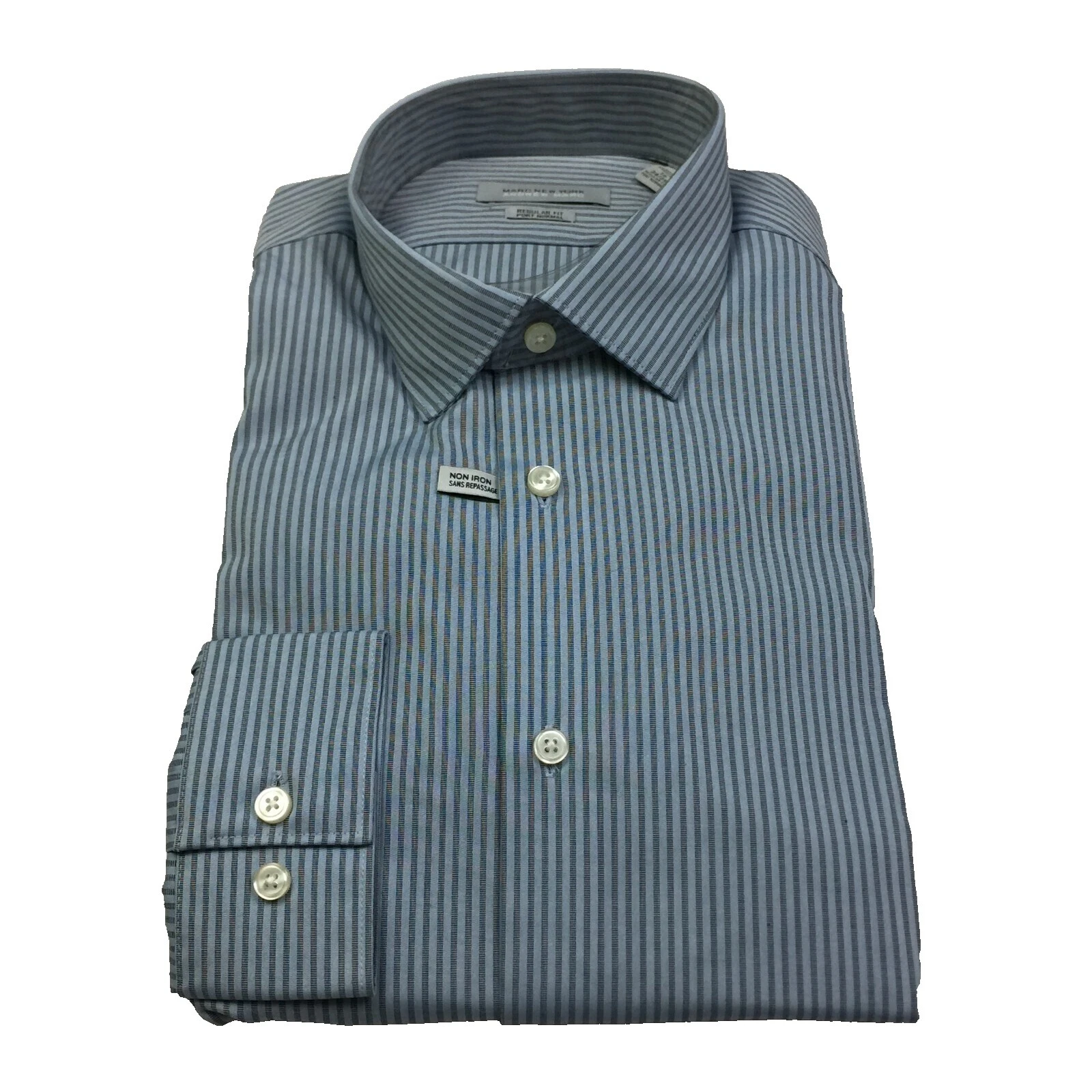 Rayas Marc New York Camisas de vestir para hombres