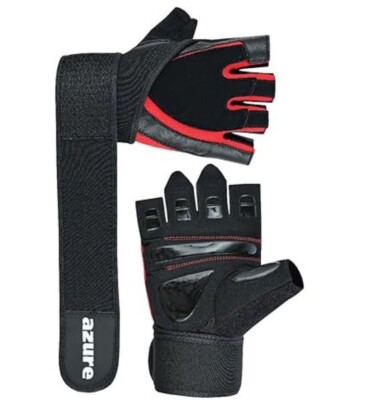 Azure Gewichtheben Handschuhe Herren Fitness Anti-Rutsch Handflächenschutz Trainingshandschuhe