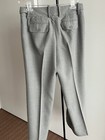 Ann Taylor Loft Woman Gray 100% Wool Lined Pant Dress Slack Trouser Flat Front 8 — photo 8