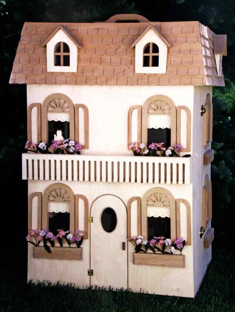 Wooden Dollhouse Furniture Doll House Furniture Dollhouse -  Israel