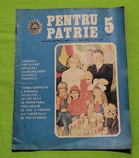 President Nicolae Ceausescu propaganda magazine for homeland Romania May 1985