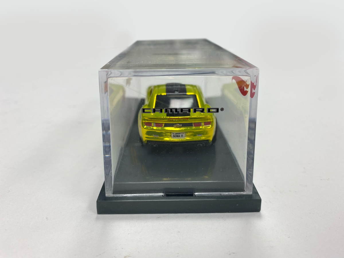 ホットウィール カマロ 2011 SEMAショー トイフェア GM公式ライセンス 2011 HOT WHEELS Encased Camaro Concept SEMA Show Toy Fair, GM