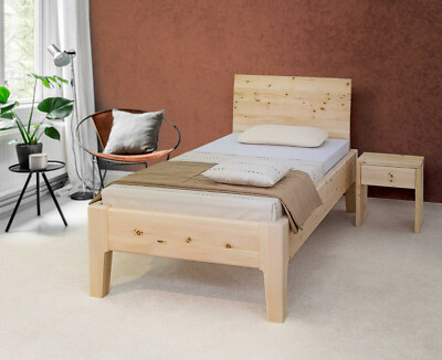 Zirbenbett Romana 100x200 cm, Metallfrei, Arve, Seniorenbett, TOP ANGEBOT