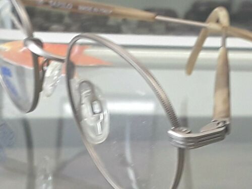 OCCHIALI SAFILO ELASTA TEAM 3861 TS5 CORNO MADE IN ITALY 48/20 NUOVI VINTAGE - Foto 4 di 9