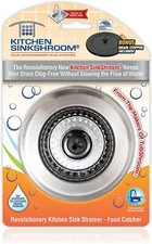 Kitchen SinkShroom Revolutionary Clog-Free Sink Strainer Basket with Stopper
