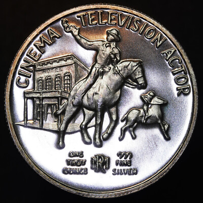 President Ronald W. Reagan Rarities Mint 1oz 999 FINE Silver art