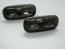 Seitenblinker Blinker Set Schwarz smoked für Audi A3 8P A4 B6 B7 8E A6 4F