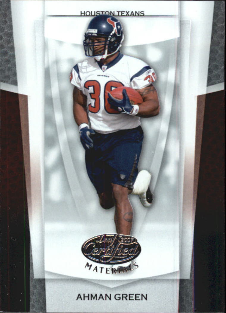 2007 Leaf Certified Materials Football Base Singles #102-231 (Pick Your Cards)
