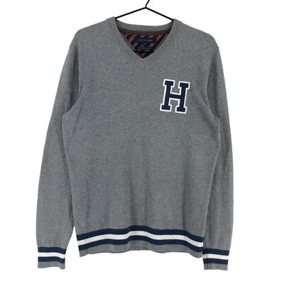 TOMMY HILFIGER V-Ausschnitt Pullover 5% Kaschmir Herren Größe M - Bild 1 von 4