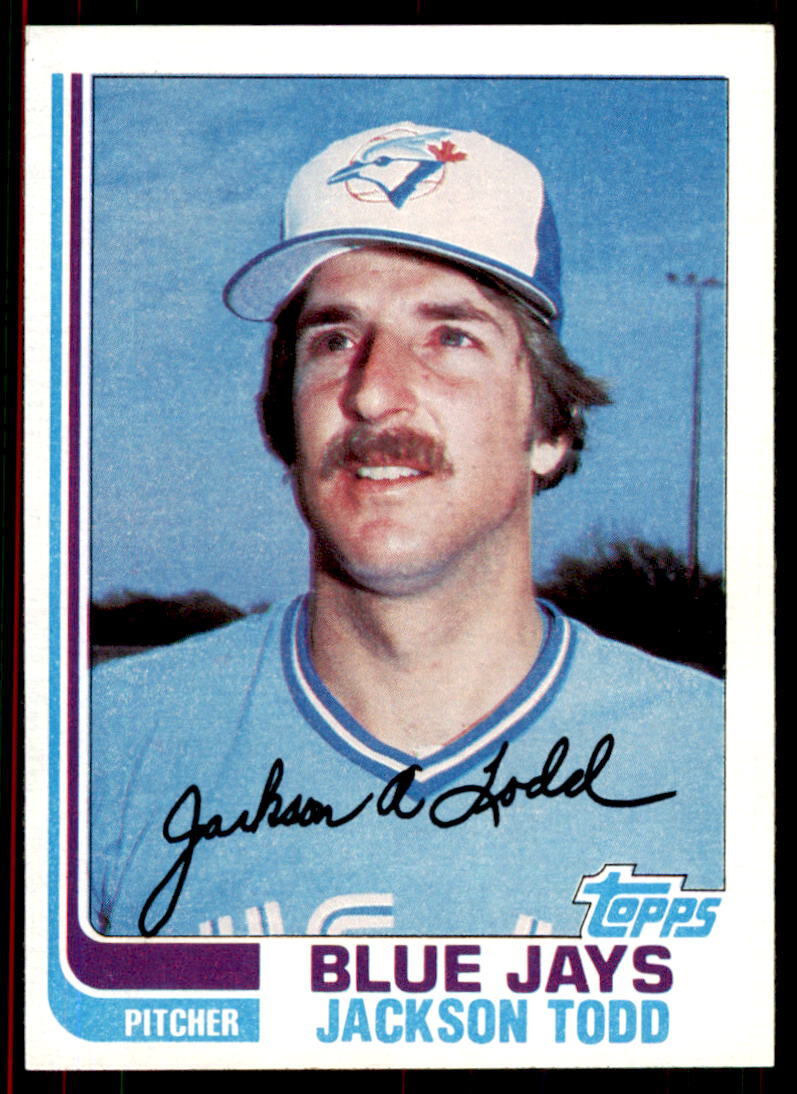 1982 Topps Jackson Todd #565 Toronto Blue Jays