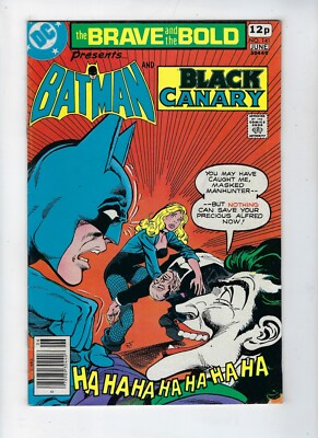 Brave And The Bold # 141 Batman and Black Canary vs The Joker (1978) FN/VF