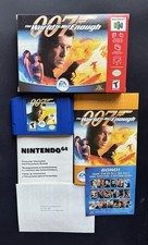 James Bond The World Is Not Enough N64 Nintendo 64 Complete in Box CIB Tested
