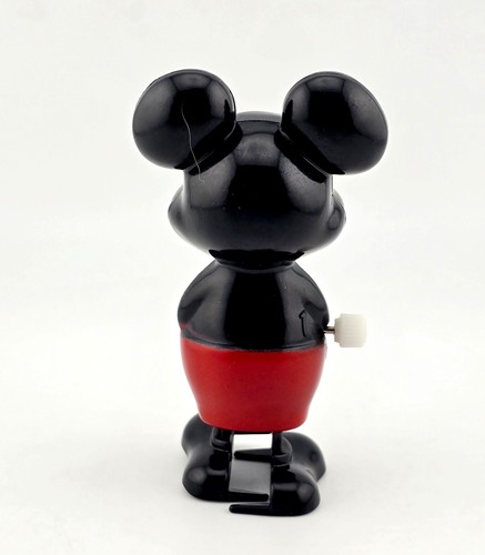 Disney Mickey Mouse Wind-up Toy Tomy 1977 Vintage Works - Picture 3 of 6